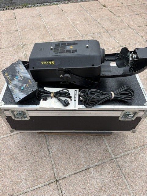 DISCO LICHT SHIVA-200/250 compleet +controller, Muziek en Instrumenten, Ophalen, Zo goed als nieuw, Licht, Geluidgestuurd
