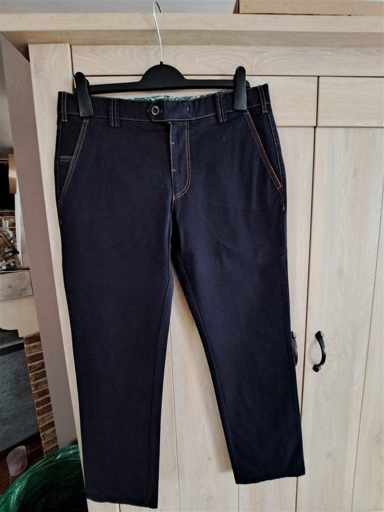 Broek voor heren jeans maat 48, Blauw, Overige jeansmaten, Ophalen of Verzenden, Meyer