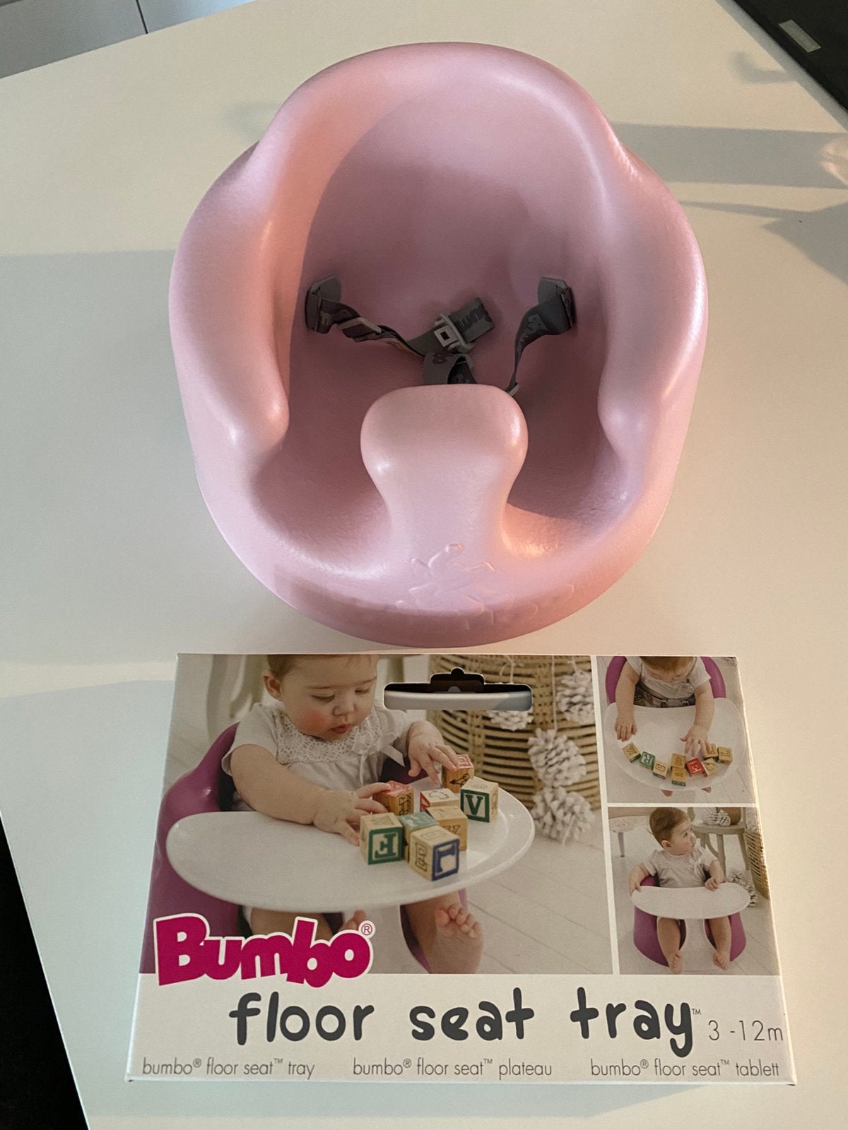 Bumbo seat met tafeltje, Enlèvement