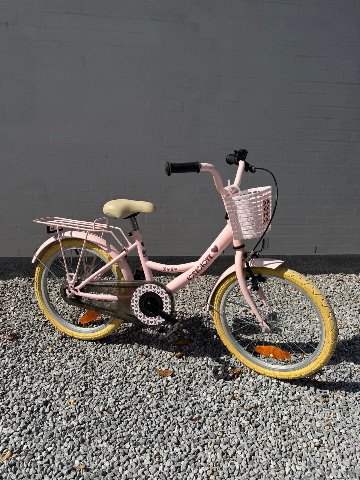 Fiets Lots Of Love meisje roze, Enlèvement, Comme neuf, 16 à 20 pouces