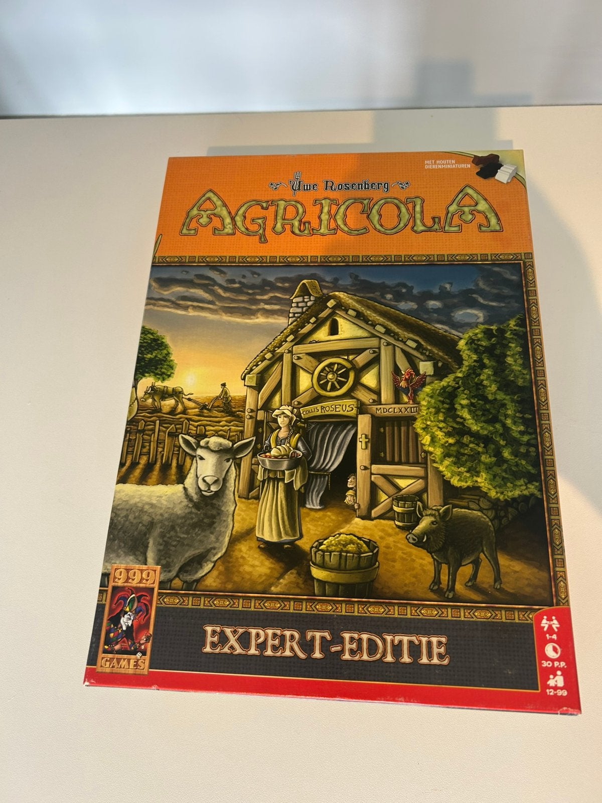 Agricola Expert-editie – 100% compleet, Drie of vier spelers, Ophalen of Verzenden, Nieuw