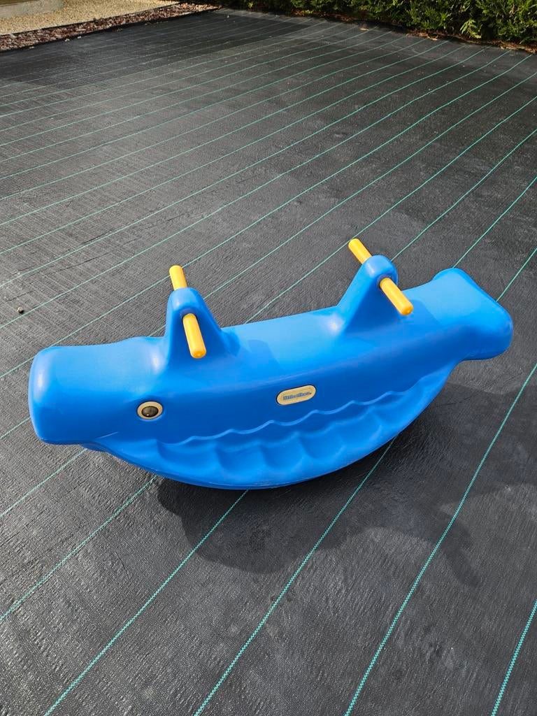 Little tikes walvis wip, Ophalen