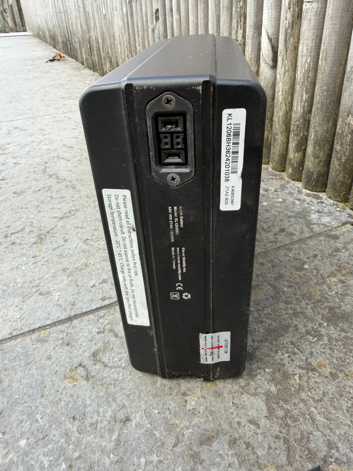 Klever batterij 1200Wh, Utilisé