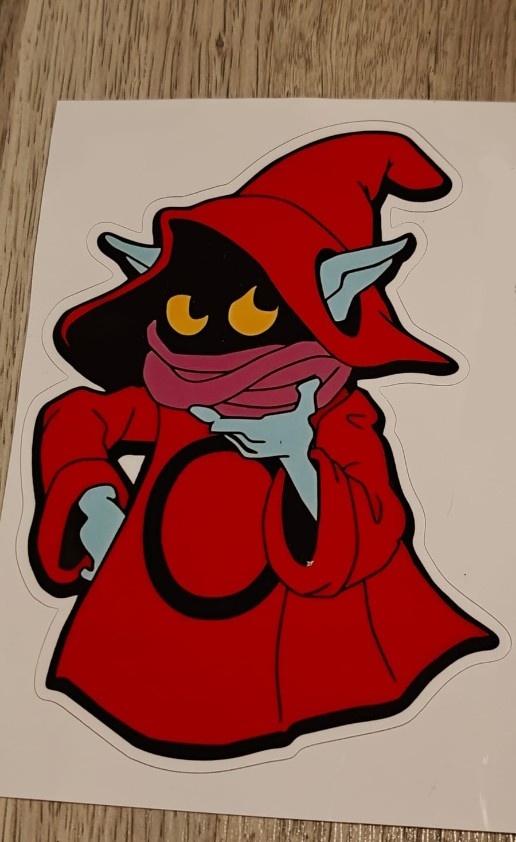 Big Orko Sticker Masters of the Universe New, Verzenden, Nieuw