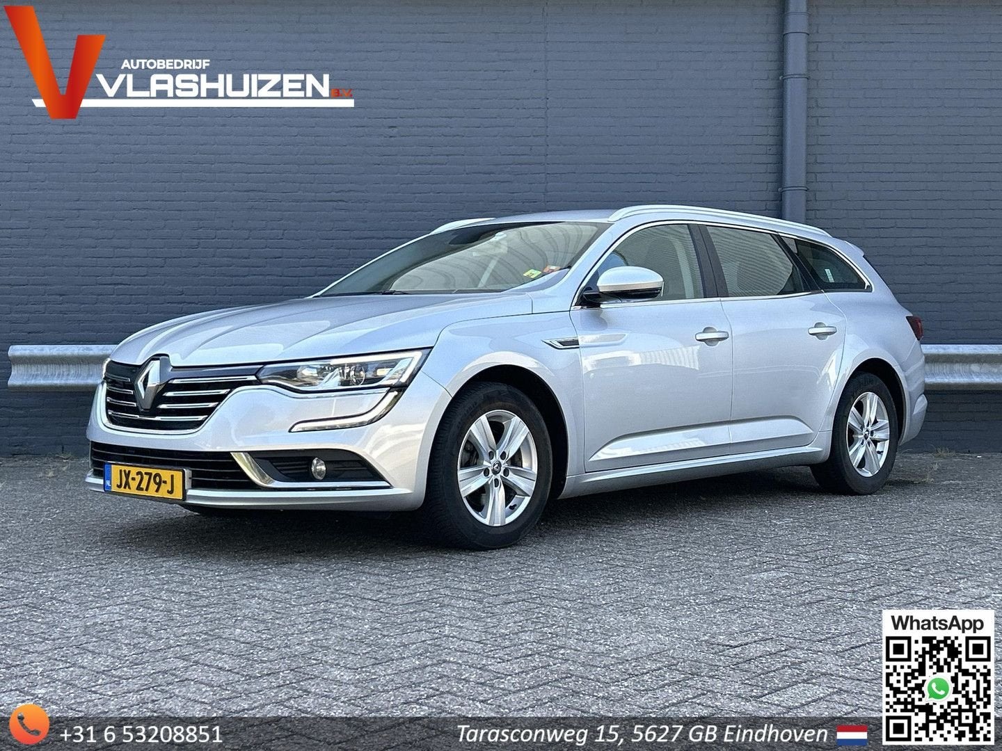 Renault Talisman Estate 1.5 dCi Zen | Climate | Cruise | Nav, Auto's, Renault, Zwart, Bedrijf, Zilver of Grijs, Te koop