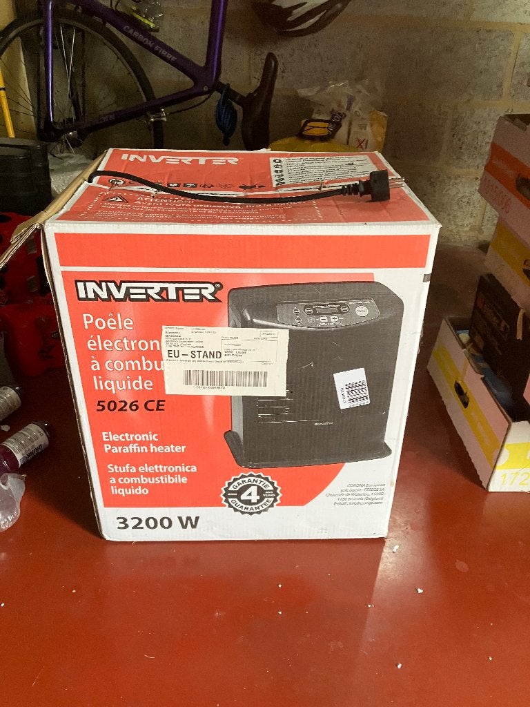 Radiateur laser, Maison & Meubles, Comme neuf, Enlèvement, Chauffage au kérosène, Autoportant