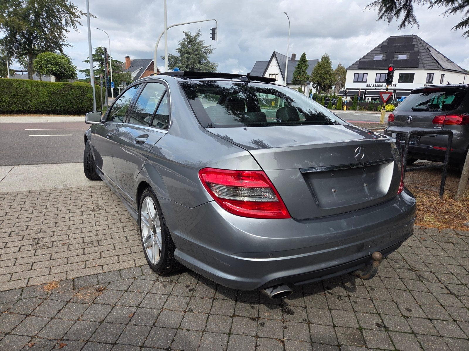 Mercedes C220 163PK 2010 145.000KM AMG LINE PANODAK LEDER, Autos, Cuir, Achat, 4 portes, Entreprise