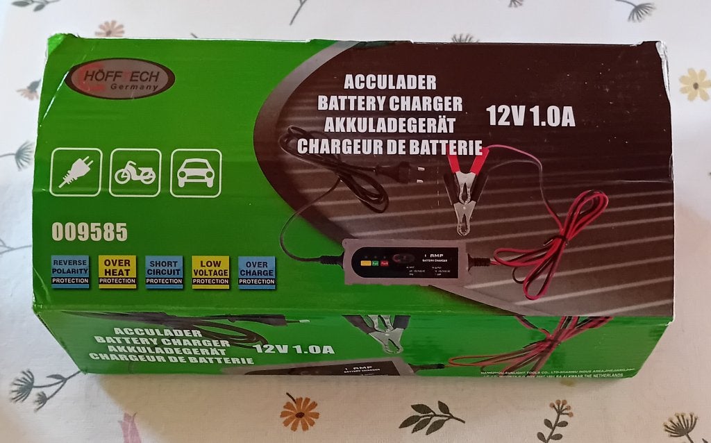 acculader, Ophalen, Gebruikt