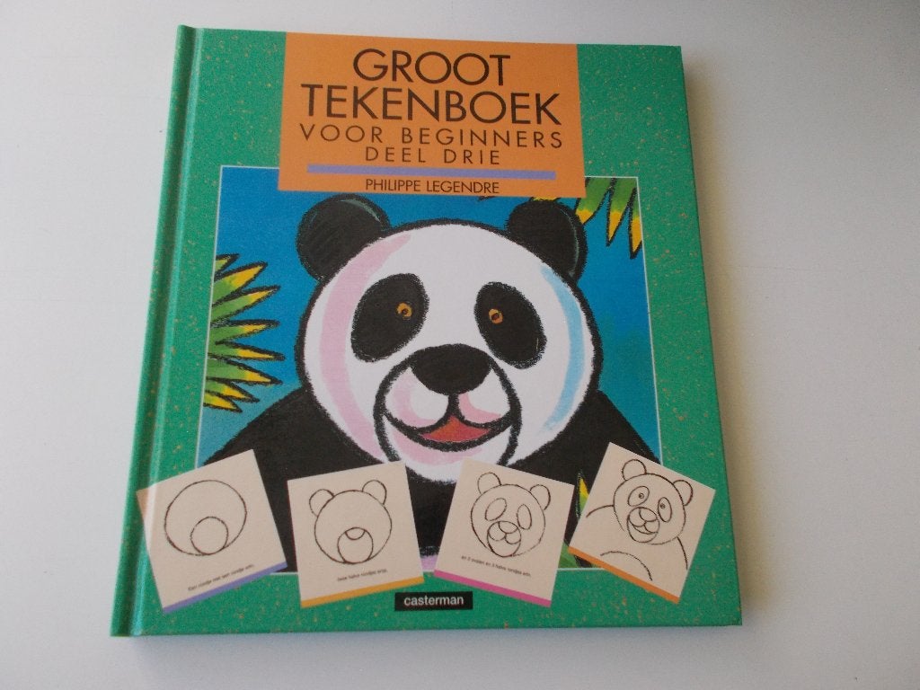 Groot tekenboek voor beginners / TEKENBOEKEN nr 3, Jongen of Meisje, Nieuw, Ophalen of Verzenden, 4 jaar