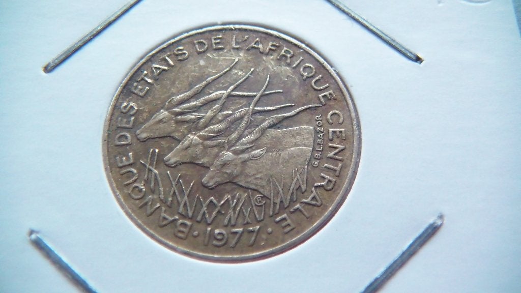 afrique 5 francs 1977, Enlèvement