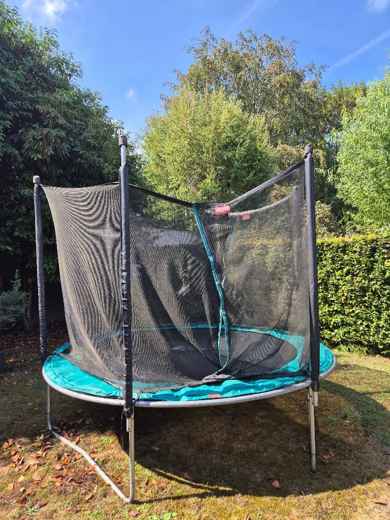 Trampoline, Ophalen, Gebruikt
