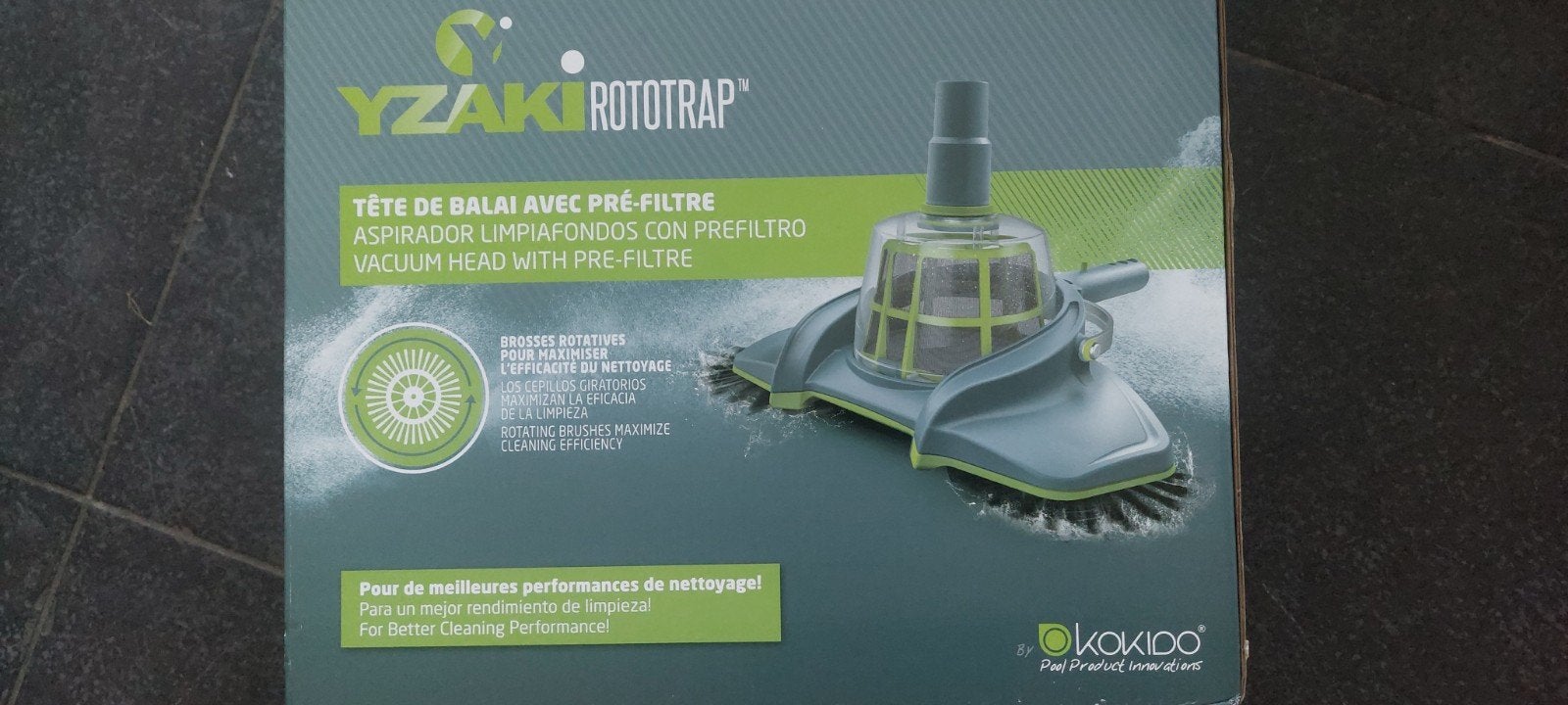 Yeaki brosse aspirateur piscine, Jardin & Terrasse, Enlèvement, Filtre