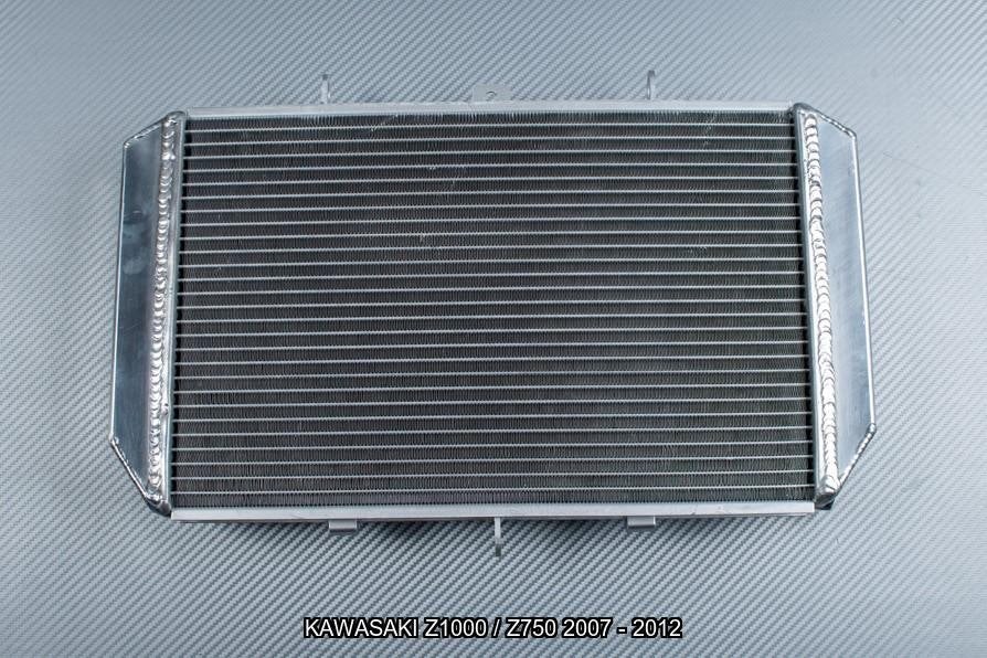 Radiateur Koeler Radiator AVDB KAWASAKI Z1000 Z750 2007 2012, Ophalen of Verzenden, Nieuw