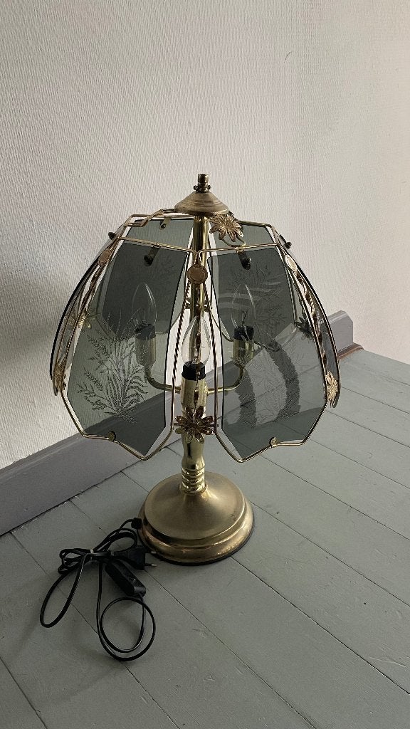 Gouden antiek lamp, Antiek en Kunst, Ophalen