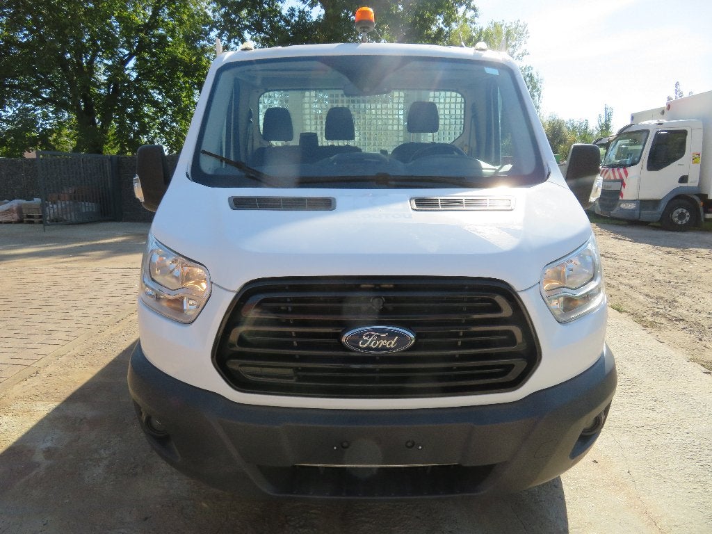 Ford Transit 2.0TDCi Kipper - 59.138km - 2019 - €6, 1995 cc, 4 cilinders, Wit, Bedrijf