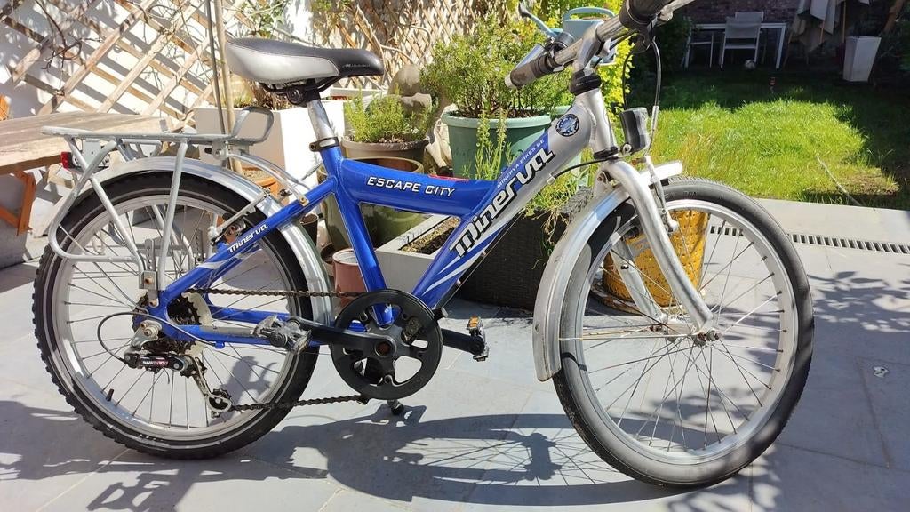 Kinderfiets Minerva, Ophalen