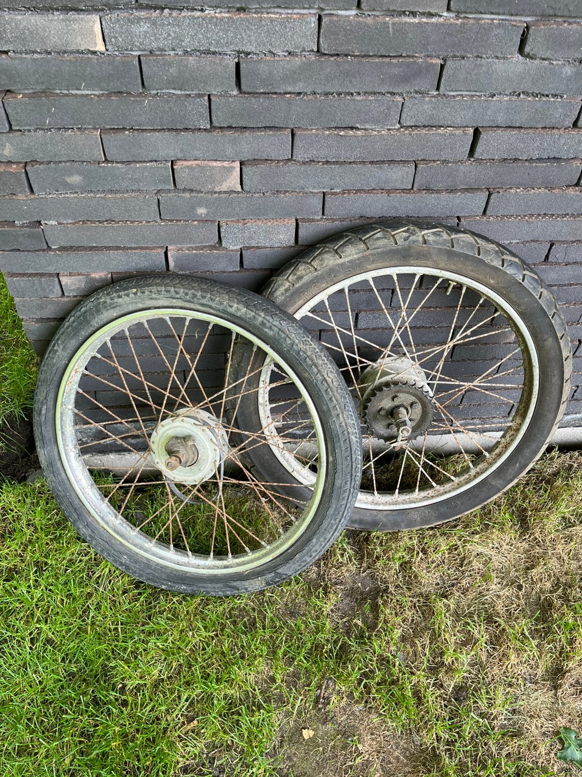 Set wielen honda amigo novio, Enlèvement, Comme neuf