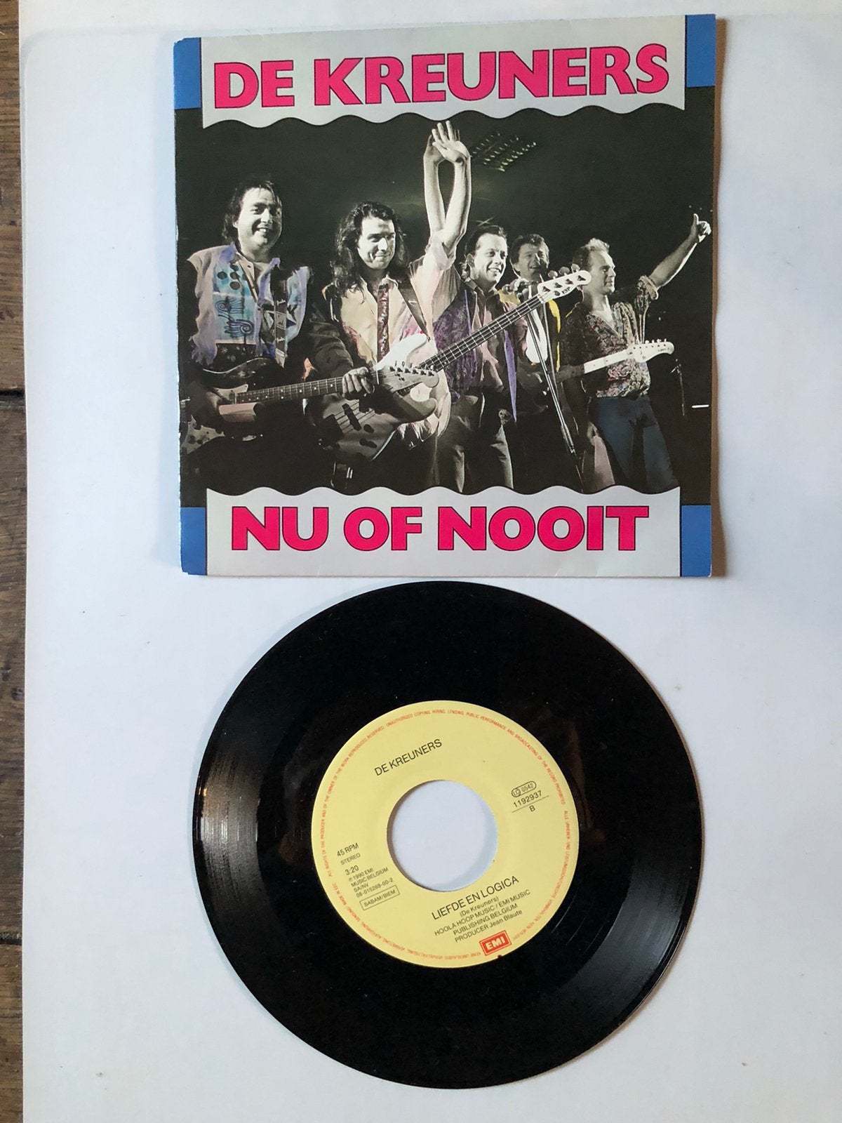 De Kreuners: nu of nooit ( belpop; mint), Verzenden, Zo goed als nieuw