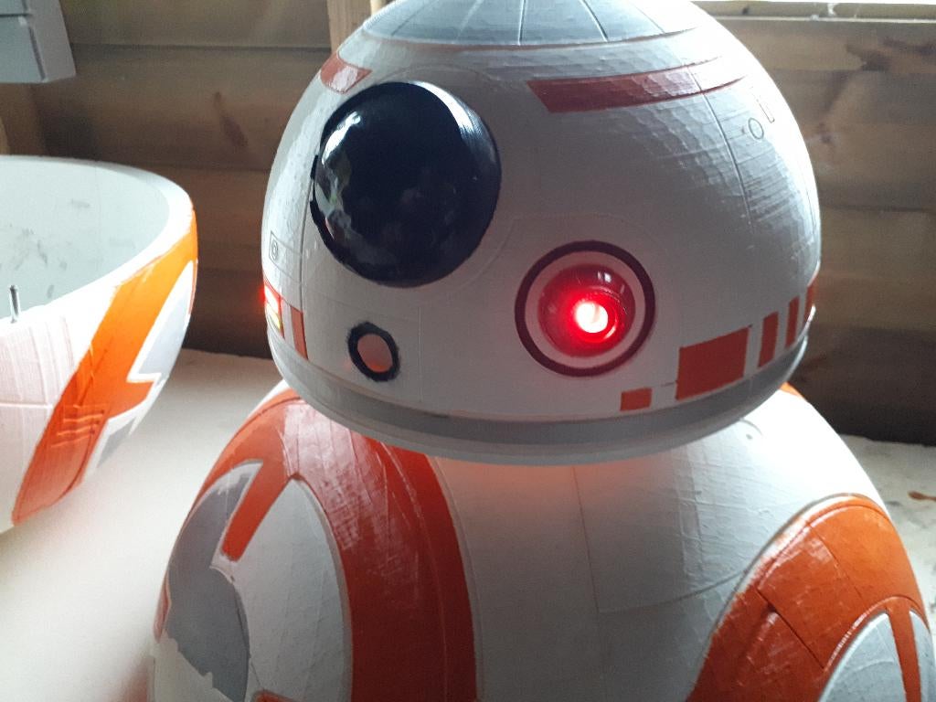 Star Wars BB8 groot 70cm 3D print, Enlèvement, Neuf, Figurine