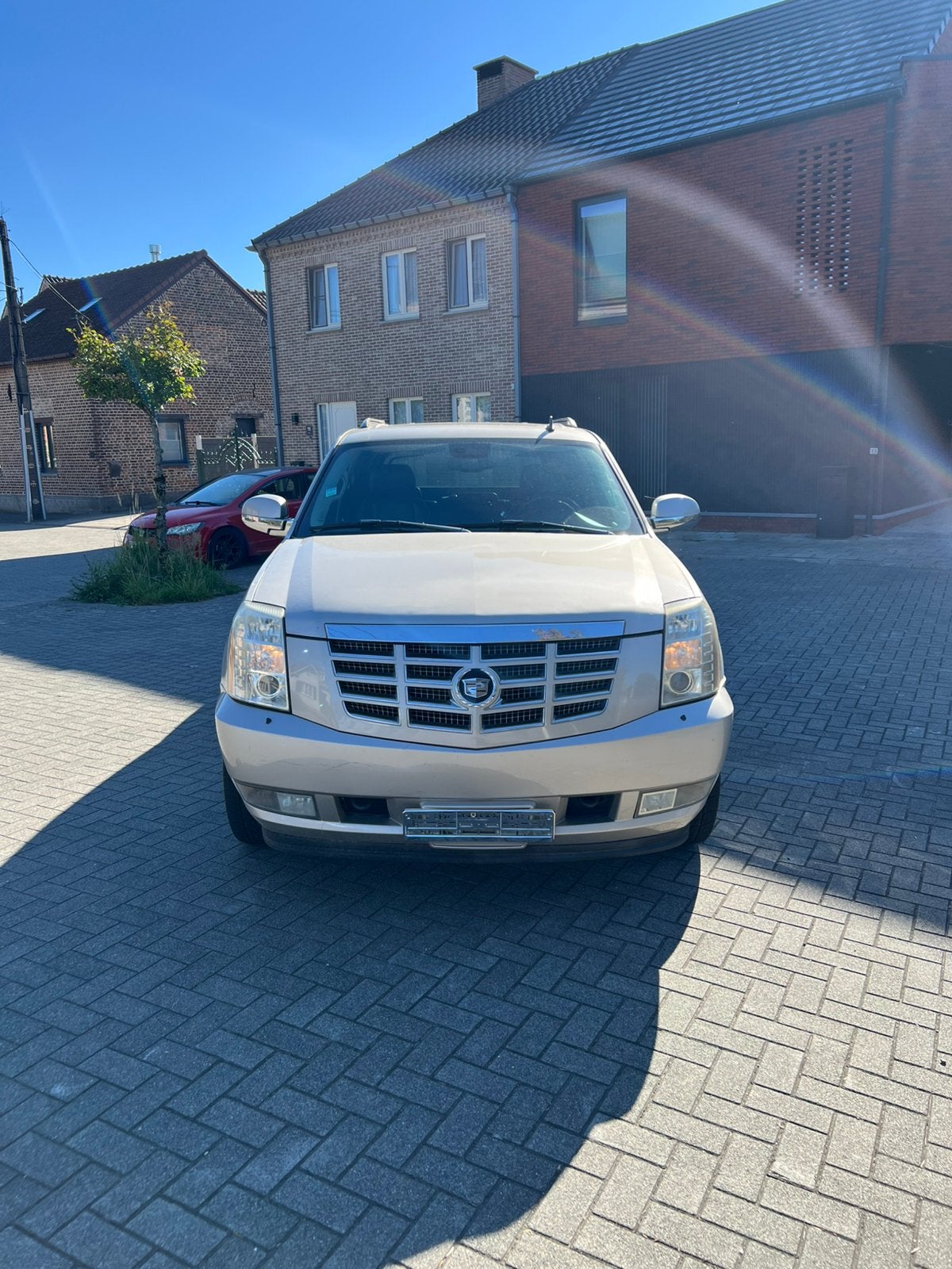 Cadillac Escalade ext Lichte vracht, Auto's, Automaat, Escalade, Leder, 5 zetels