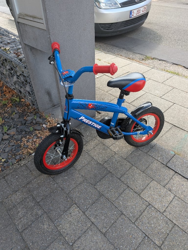 Kinderfiets, Ophalen, Terugtraprem, Zijwieltjes, Gebruikt