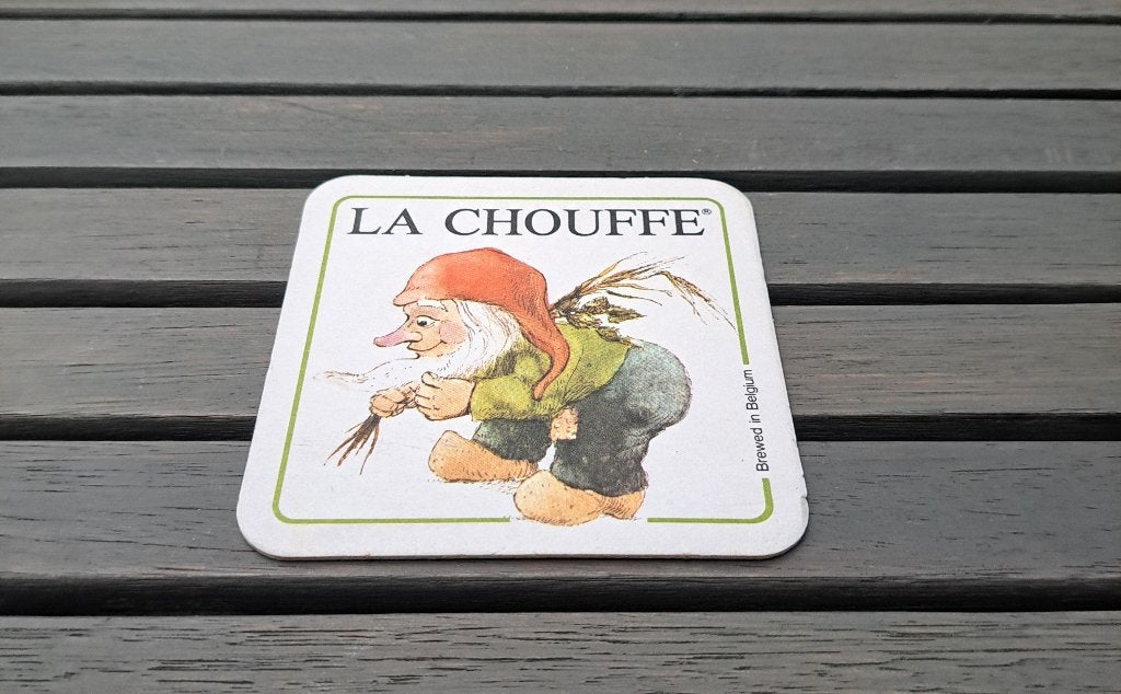 Feutrine La Chouffe, Collections, Enlèvement ou Envoi, Utilisé, Sous-bock