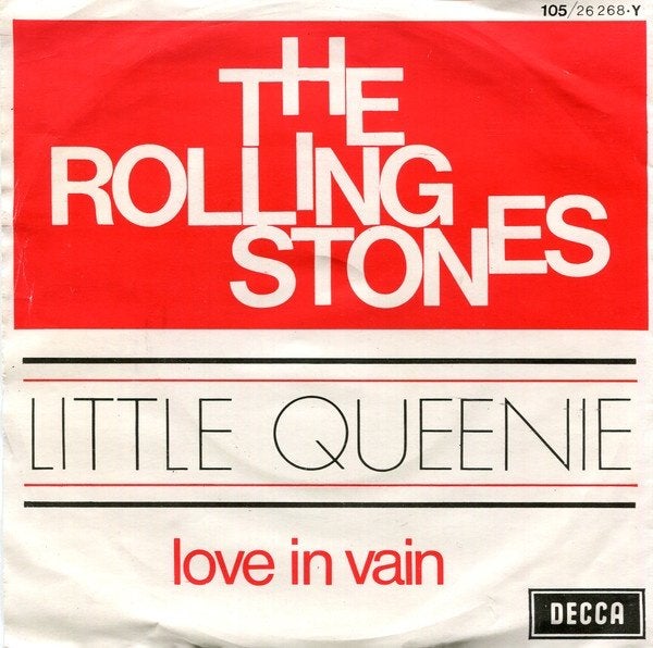 ROLLING STONES LITTLE QUEENIE 45T, Ophalen of Verzenden, Gebruikt