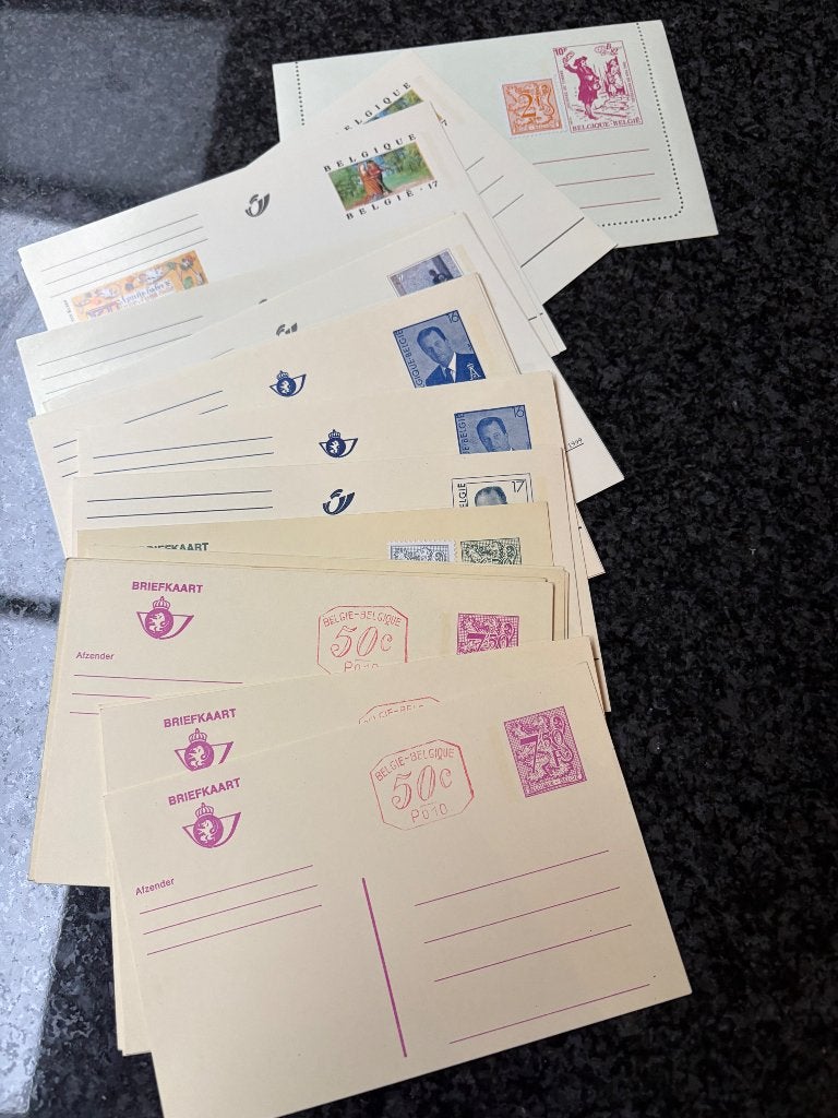 Briefkaarten, Timbres & Monnaies, Enlèvement ou Envoi