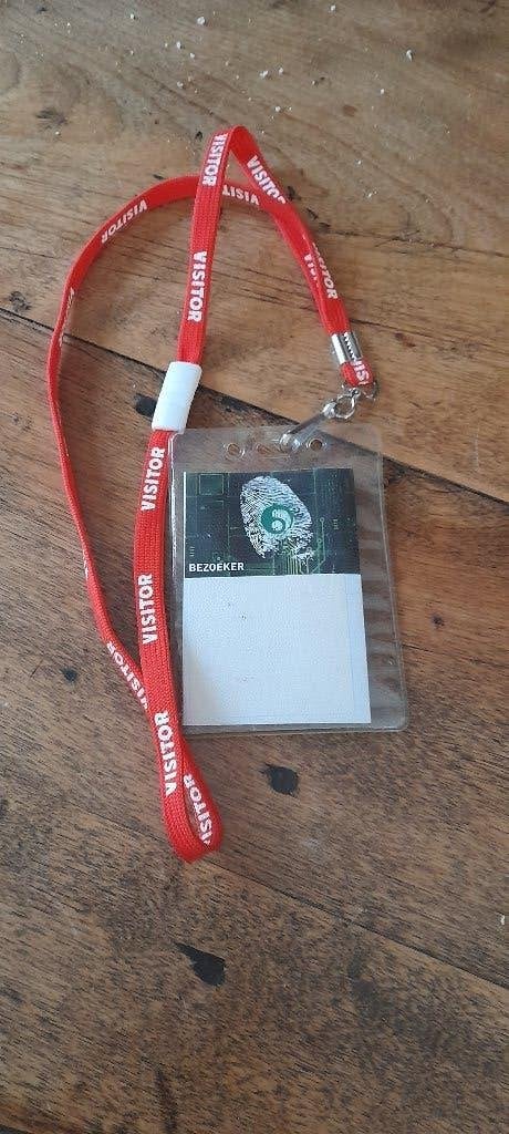 lanyard sleutelkoord LOTTO visitor, Ophalen of Verzenden, Nieuw, Merk