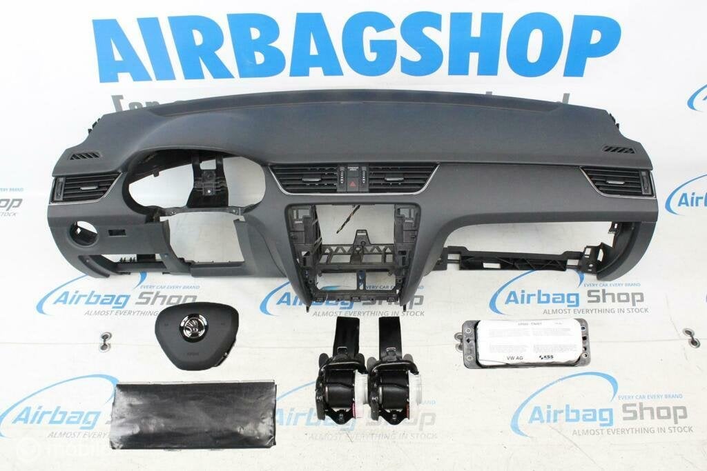 Airbag kit Tableau de bord halogène Skoda Octavia 2013-2020, Enlèvement ou Envoi, Utilisé