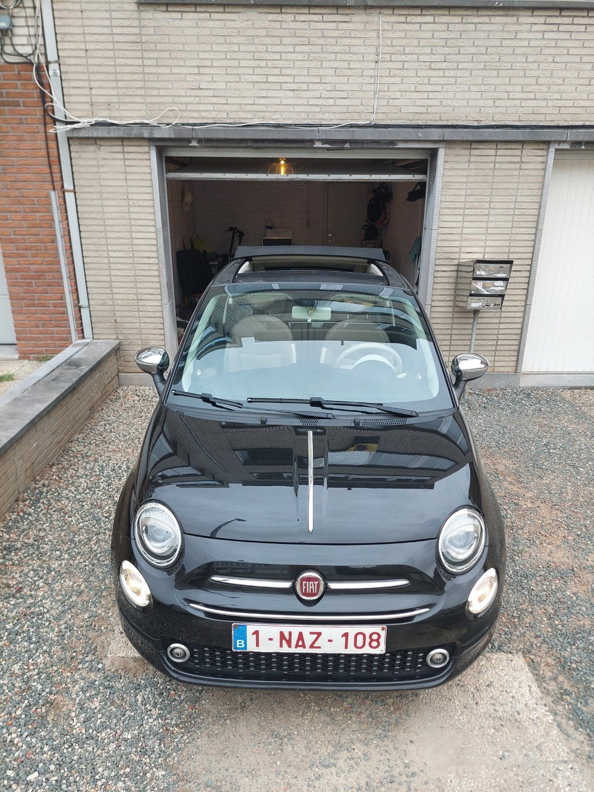 FIAT 500C - 04/2018, Cuir, Achat, Euro 6, Cabriolet