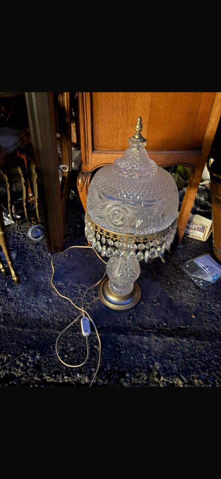 Lamp, Ophalen