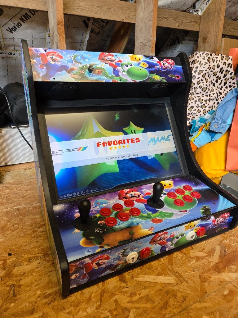 Arcade kast (5000+ games) Mario edition barcade, Ophalen, Zo goed als nieuw