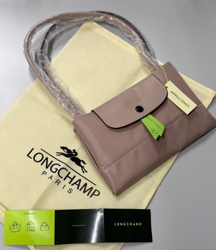 LONGCHAMP Paris - Le Pliage Tote Grote Tas Opvouwbaar beige, Ophalen of Verzenden, Nieuw, Beige, Handtas