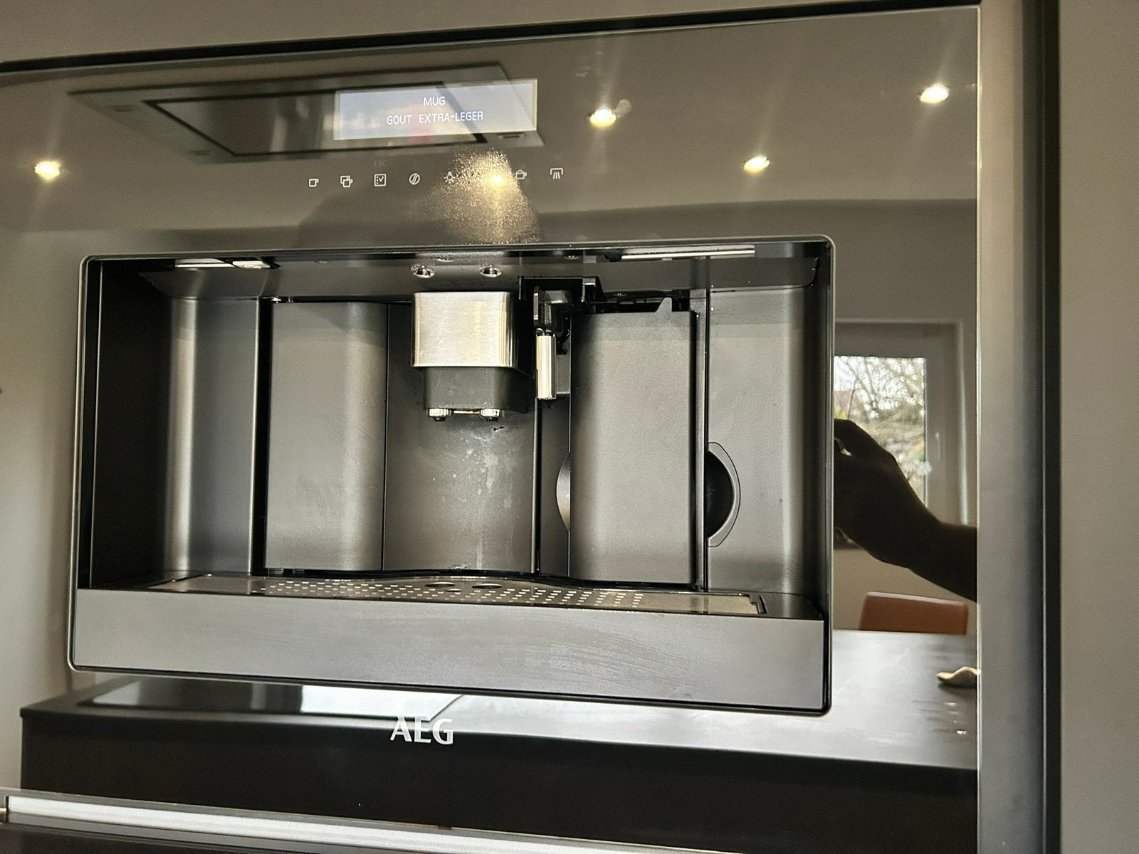 Machine à café- encastré, Enlèvement, Comme neuf, Cafetière, Café moulu