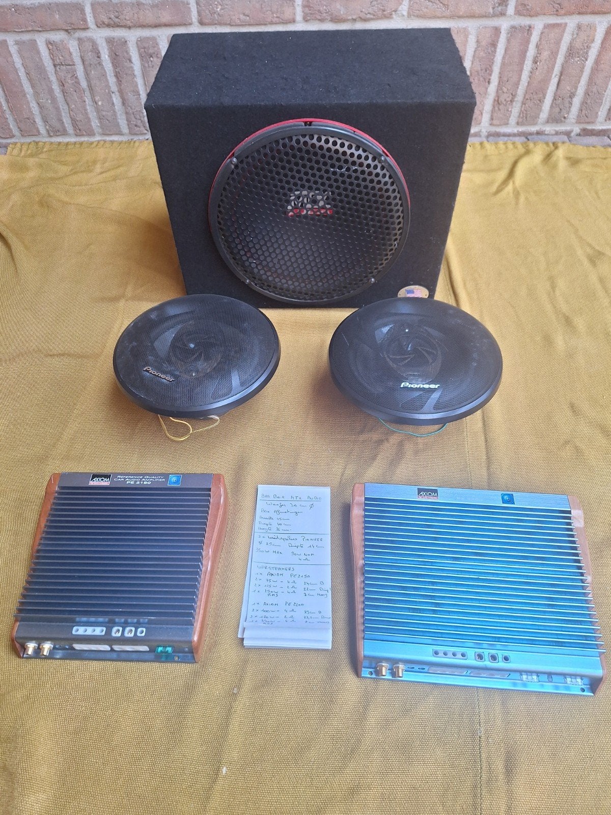 Auto Muziek installatie, Auto diversen, Autospeakers, Ophalen