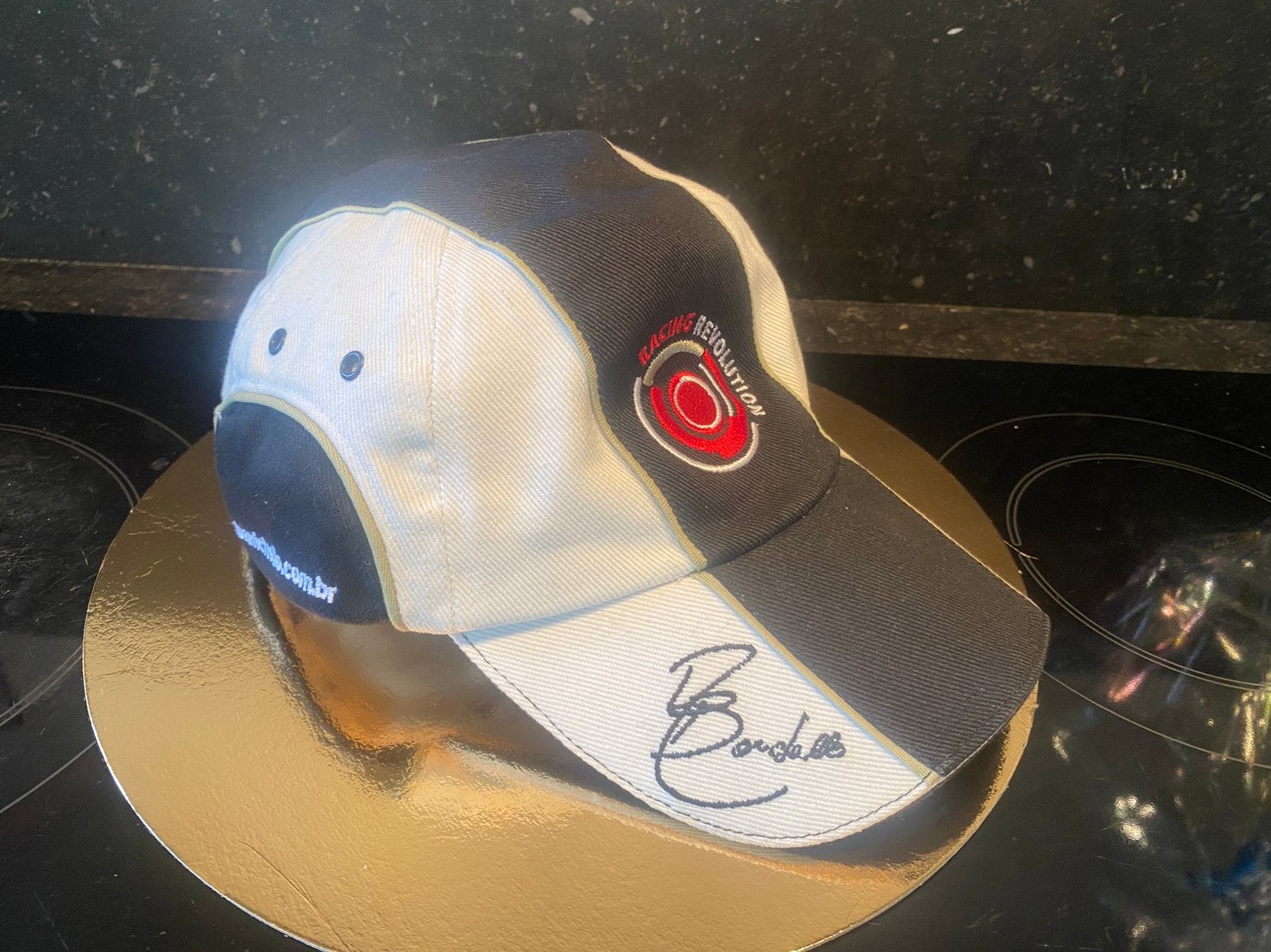 vintage formule 1 cap HONDA racing team Rubens Barrichello, Collections, Enlèvement ou Envoi, Utilisé, ForTwo
