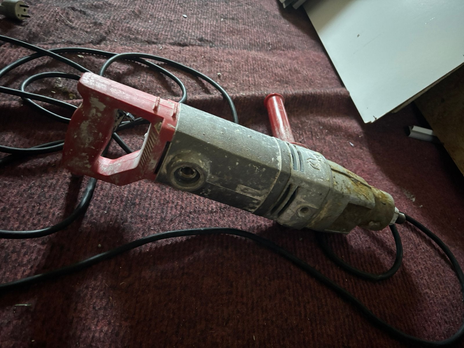 Mixer pft, Ophalen, Gebruikt