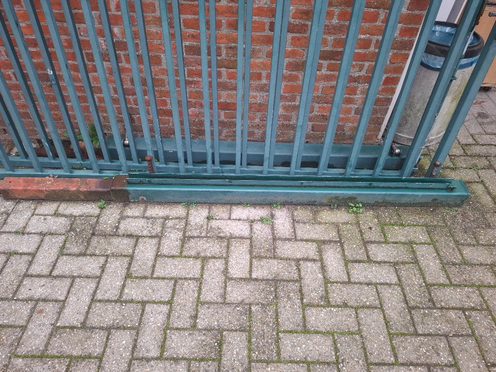 ijzeren draaipoort, Ophalen, Gebruikt, 150 tot 200 cm, IJzer