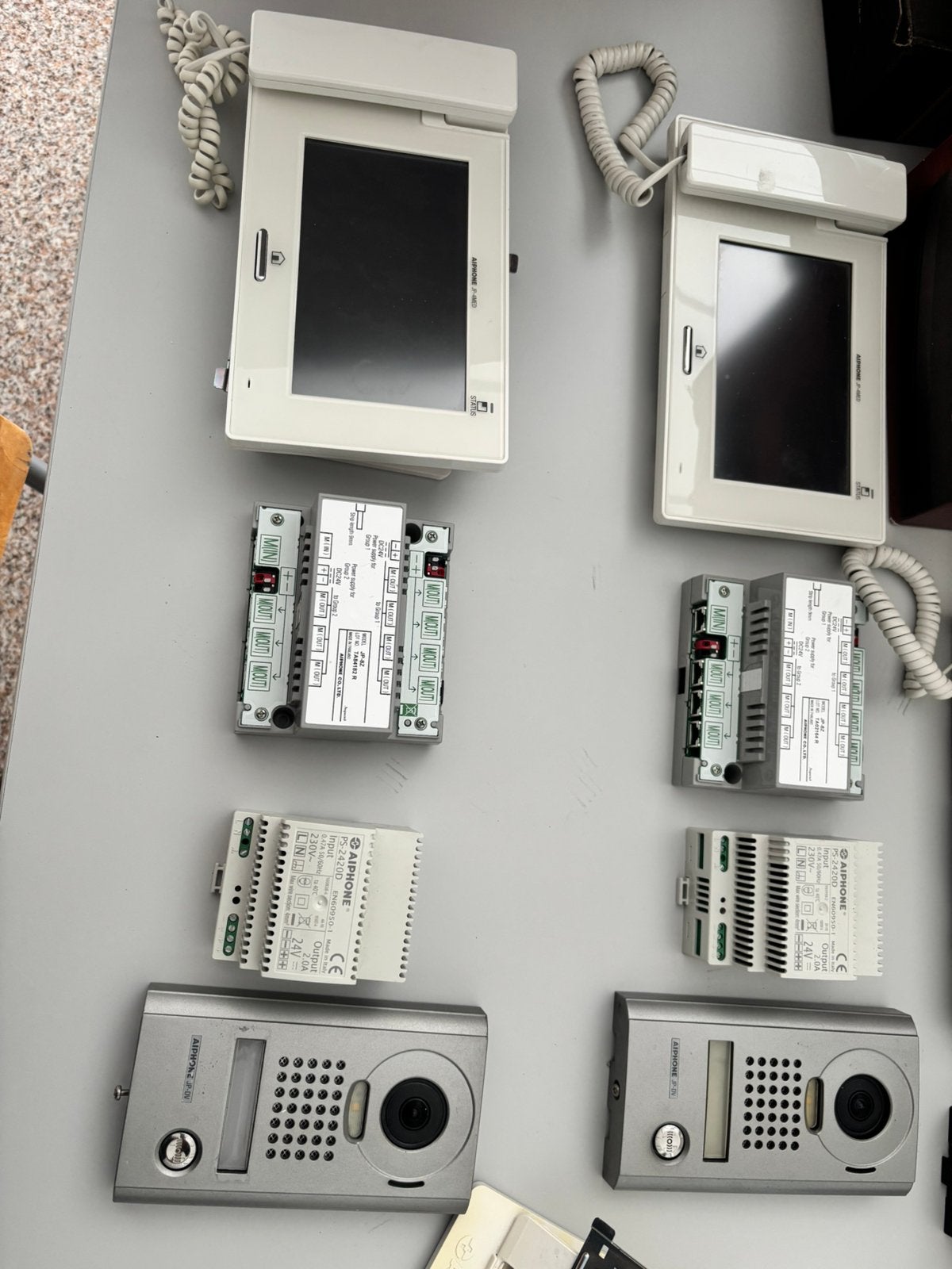 Intercom airphone, Ophalen, Ingebouwde camera, Gebruikt, Bedraad