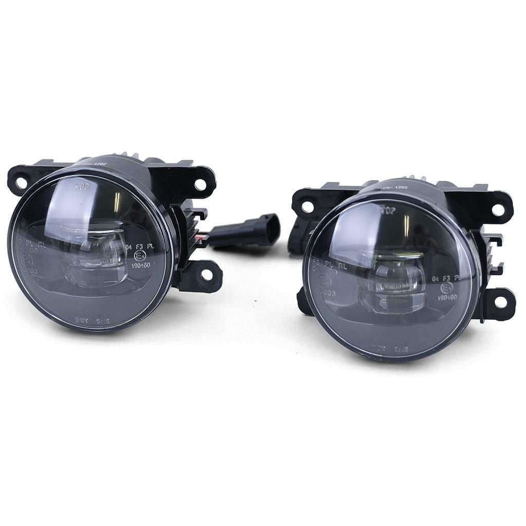 Smoke Glas Led Mistlampen Voor Porsche Cayenne Macan, Envoi