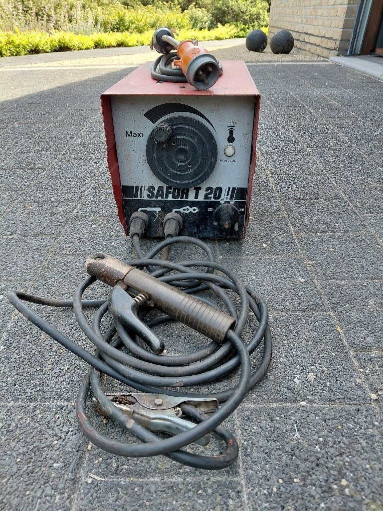 Lasapparaat, Ophalen, Gebruikt, 150 tot 250 ampère, Elektroden