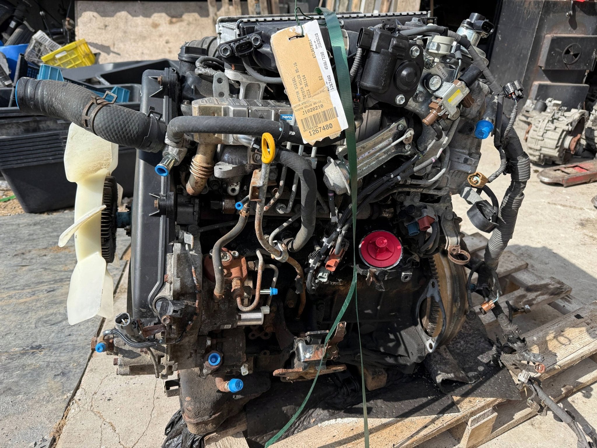 Moteur 1KDFTV Complet TOYOTA HILUX