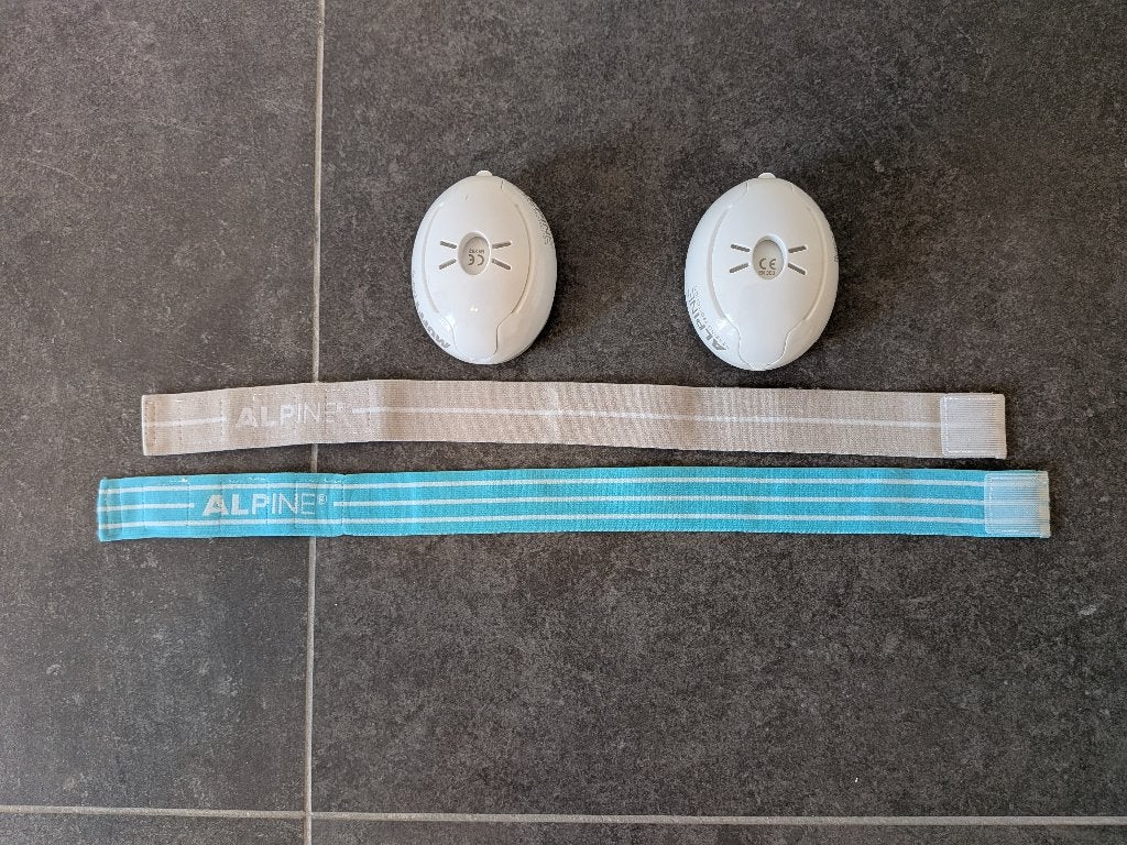 alpine muffy gehoorbeschermers baby 12-36 maanden, Ophalen of Verzenden, Zo goed als nieuw