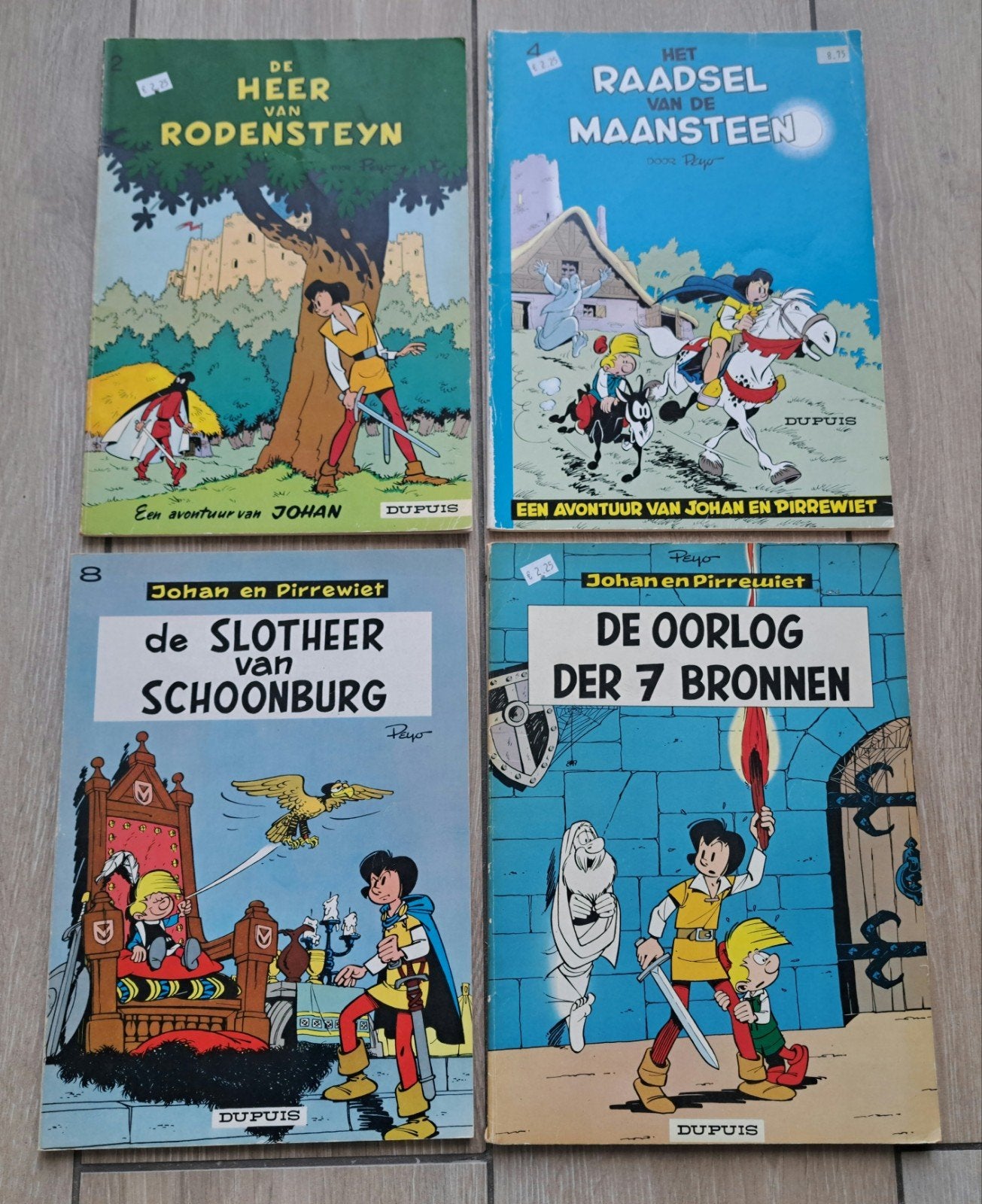 Lot strips: Johan en Pirrewiet, Boeken, Ophalen of Verzenden, Gelezen