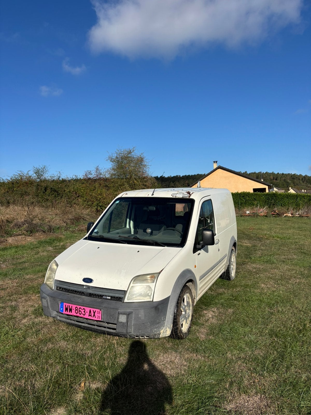 Ford Transit connect, Autos, Achat, Boîte manuelle, Diesel, Blanc