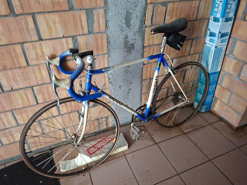 retro koersfiets, 10 à 15 vitesses, Frein sur jante, Enlèvement, Utilisé