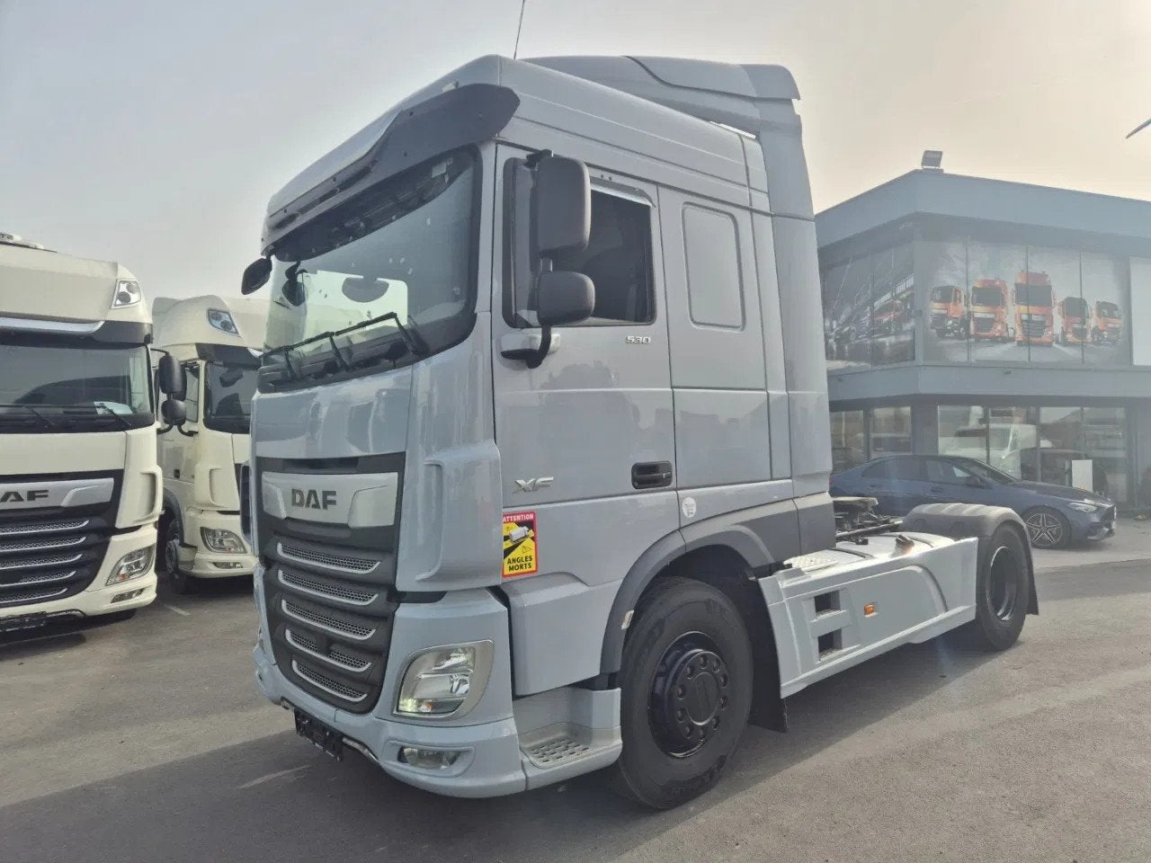 DAF XF 530 FT SPACE CAB ZF INTARDER, Autos, 389 kW, Argent ou Gris, Euro 6, Entreprise