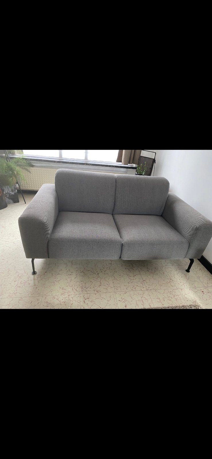 Zetel, Ophalen, Modern design, Gebruikt, Tweepersoons