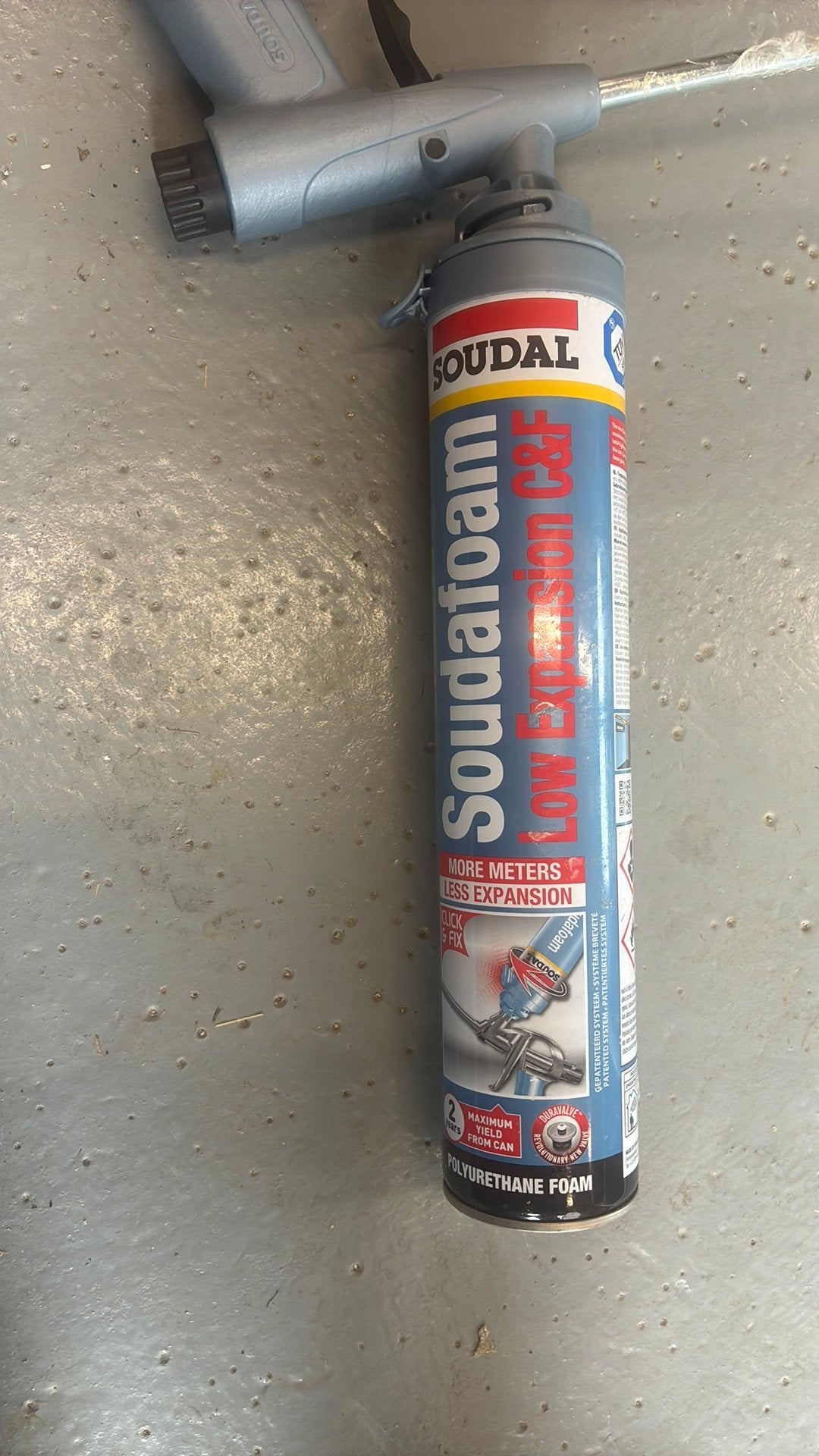 Soudafoam, Doe-het-zelf en Bouw, Isolatie en Afdichting, Ophalen, Nieuw